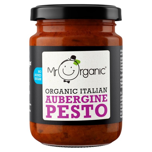 Mr Organic Aubergine Pesto 130g Botiga