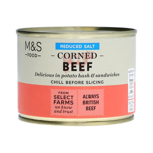 M&S Reduced Salt Corned Beef 205g Botiga