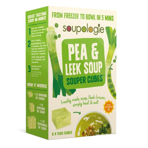 Soupologie Souper Cubes Pea & Leek 900g Botiga