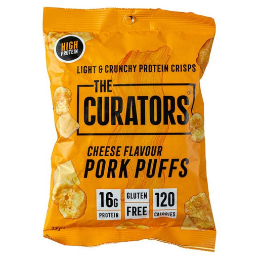 The Curators Cheese Pork Puffs 23g Botiga