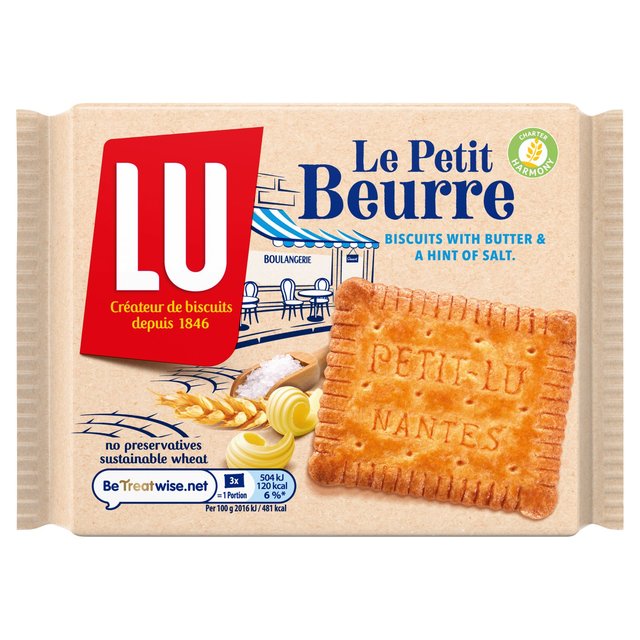 LU Petit Beurre Salted Butter Biscuits 192g Botiga