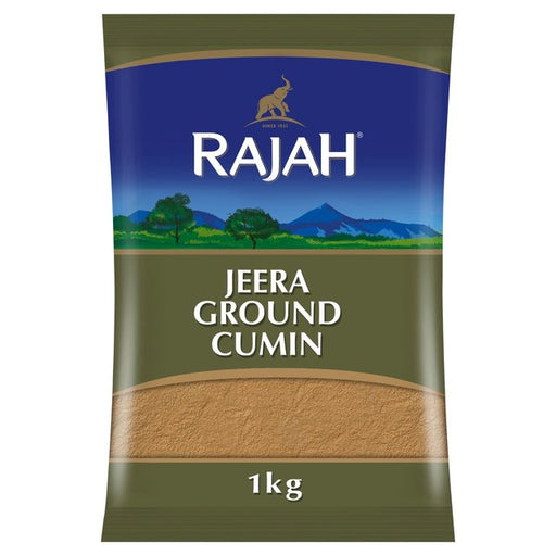 Rajah Spices Ground Jeera Cumin Powder 1kg Botiga