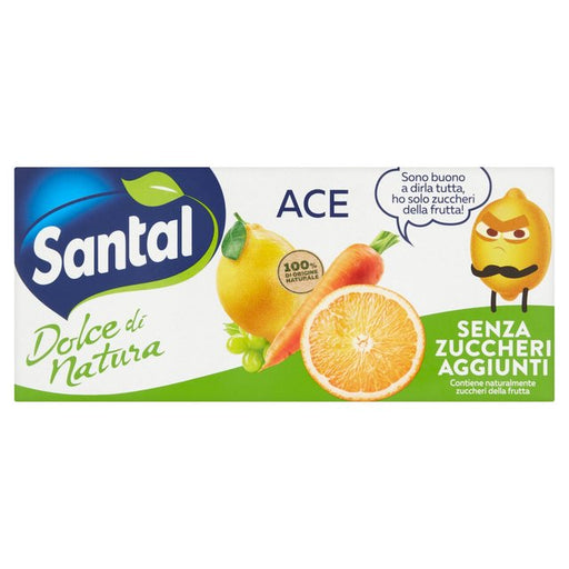 Santal No Sugar ACE 3 x 200ml Botiga