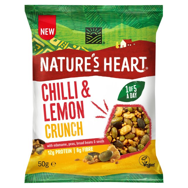 Nature's Heart Crunch Chilli & Lemon 50g 50g Botiga