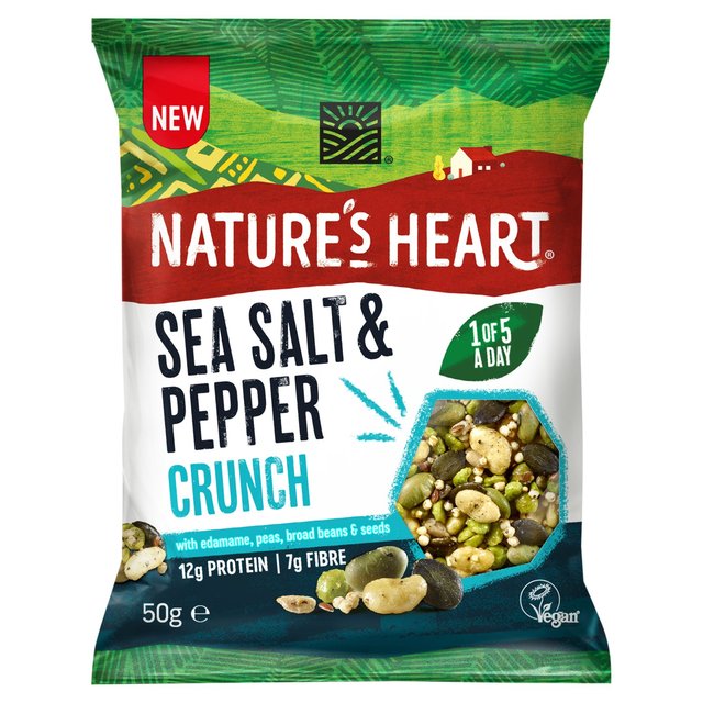 Nature's Heart Crunch Salt & Pepper 50g Botiga