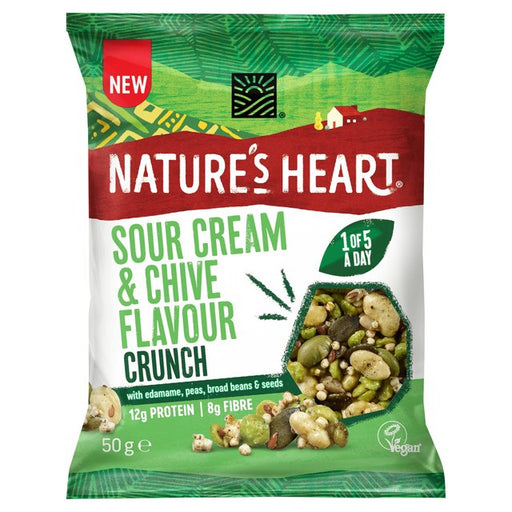 Nature's Heart Crunch Sour Cream & Chive 50g Botiga