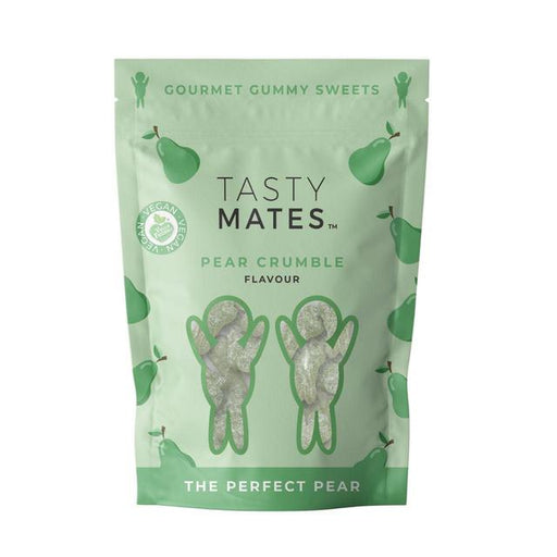 Tasty Mates Pear Crumble Gourmet Gummy Sweets 136g Botiga