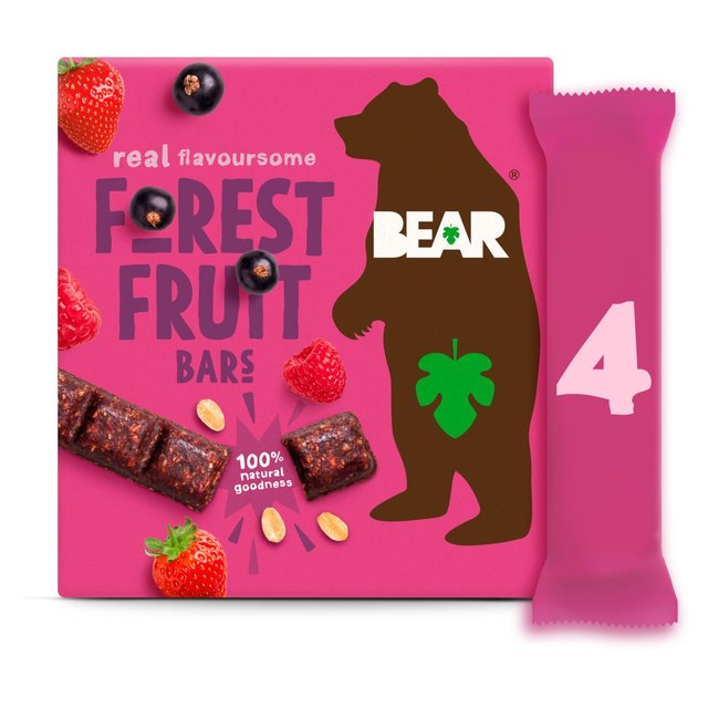 BEAR Bars Forest Fruit Multipack 4 x 27g Botiga