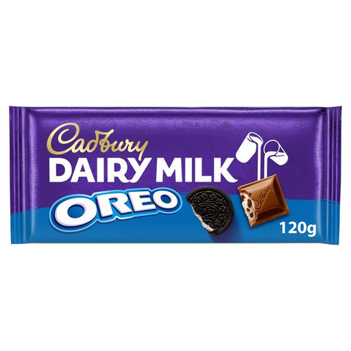 Cadbury Dairy Milk Oreo Chocolate Bar 120g Botiga