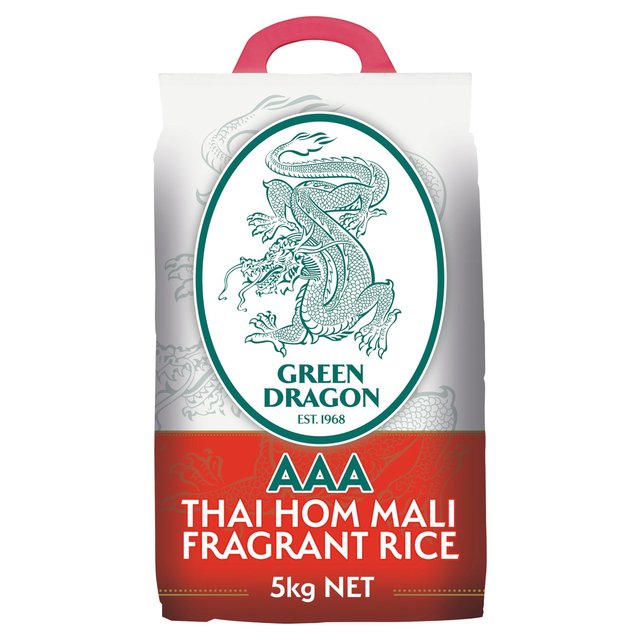 Green Dragon Thai Hom Mali Fragrant Jasmine Rice 5kg Botiga