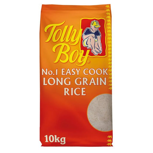 Tolly Boy Easy Cook Parboiled Long Grain Rice 10kg Botiga