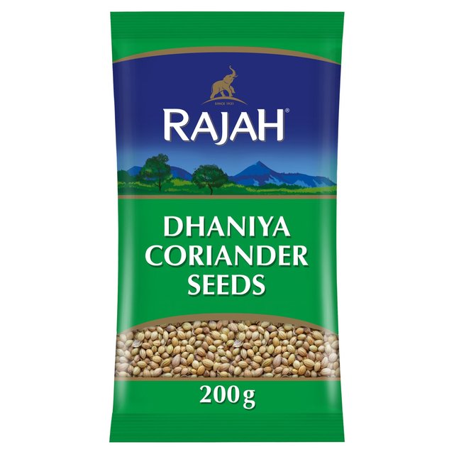 Rajah Spices Whole Dhaniya Coriander Seeds 200g Botiga