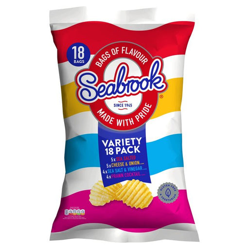 Seabrook Variety 18 Pack 18 per pack Botiga