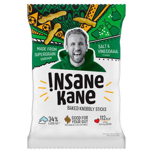 Insane Grain Salt & Vinegar - Baked Knobbly Sticks 24g Botiga