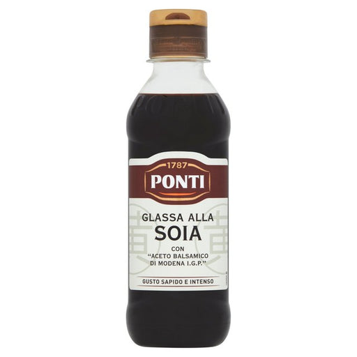 Ponti Soy Glaze with Balsamic Vinegar of Modena 240g Botiga