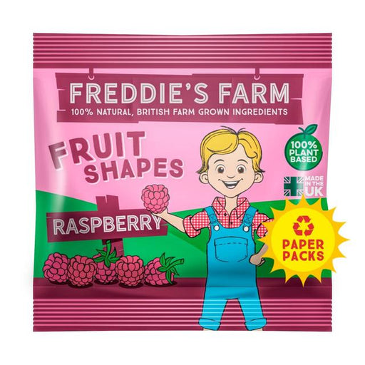 Freddie's Farm Fruit Shapes Multipack Raspberry 100g Botiga