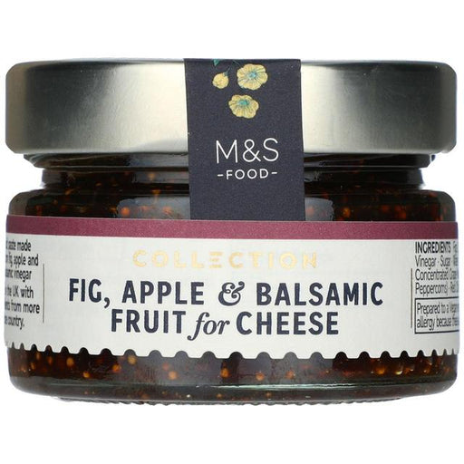 M&S Fig, Apple & Balsamic Fruit for Cheese 120g Botiga