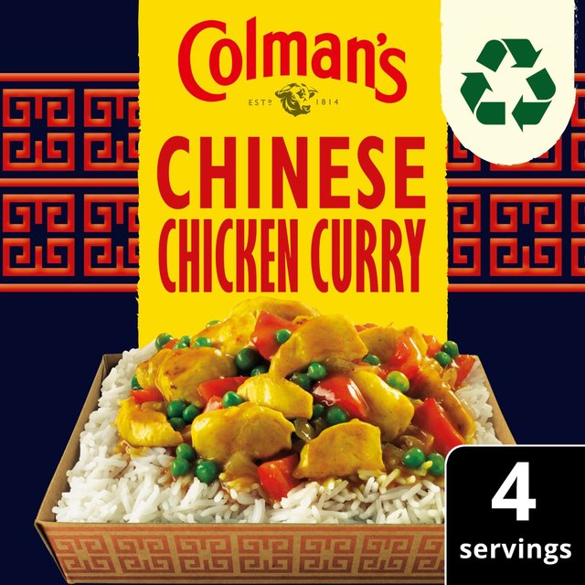 Colman's Chinese Curry Dry Packet Mix 47g Botiga