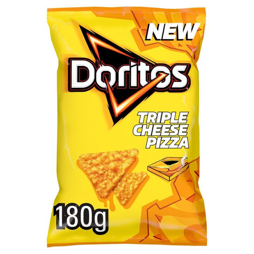 Doritos Triple Cheese Pizza Tortilla Chips Sharing Bag Crisps 180g Botiga