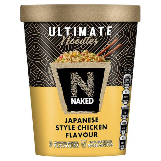Naked Ultimate Noodles Japanese Style Chicken Flavour 90g Botiga