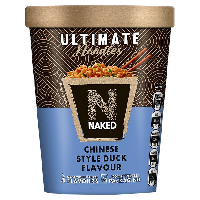 Naked Ultimate Noodles Chinese Style Duck Flavour 90g Botiga