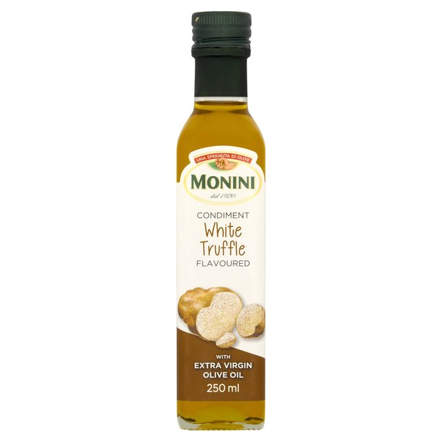 Monini White Truffle Flavoured Oil 250ml Botiga