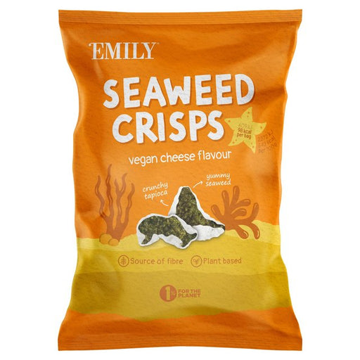 Emily Seaweed Crisps, Vegan Cheese 18g Botiga
