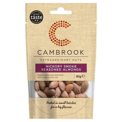 Cambrook Hickory Smoke Seasoned Almonds 80g Botiga