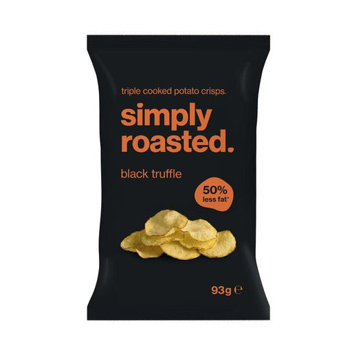 Simply Roasted Black Truffle Crisps 93g Botiga