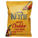KETTLE Chips Mature Cheddar & Red Onion 130g Botiga