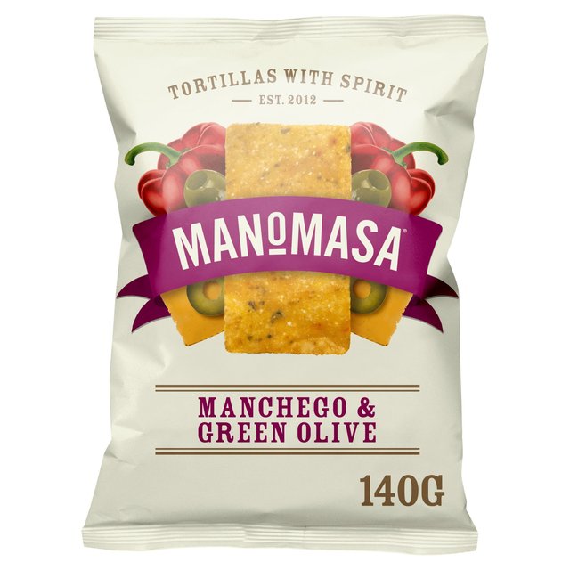 Manomasa Manchego & Green Olive 140g Botiga