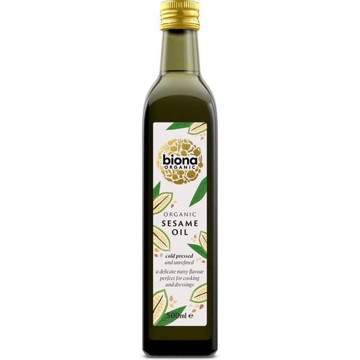 Biona Cold Pressed Organic Sesame Seed Oil 500ml Botiga