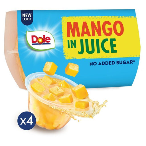 Dole Diced Mango in Juice Multipack 4 x 113g Botiga