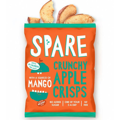 Spare Snacks Crunchy Apple & Mango Crisps 22g Botiga