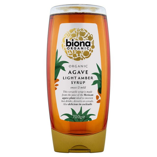 Biona Squeezy Organic Light Agave Syrup 700g Botiga