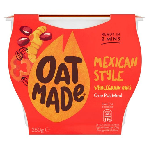 Oat Made Mexican Style Pot 250g Botiga