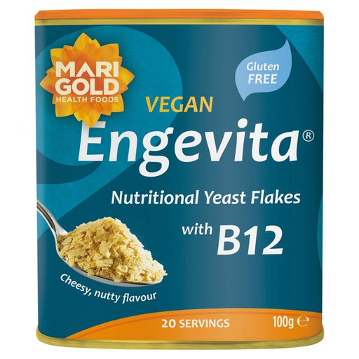 Marigold Engevita B12 Nutritional Yeast Flakes 100g Botiga