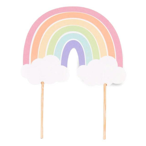 Anniversary House Pastel Rainbow Cake Topper N/A Botiga