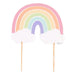 Anniversary House Pastel Rainbow Cake Topper N/A Botiga