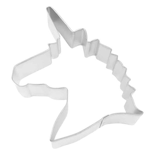 Anniversary House Unicorn Head Tin-Plated Cookie Cutter N/A Botiga