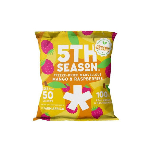 5th Season Fruit Organic Mango & Raspberry Bites 14g Botiga