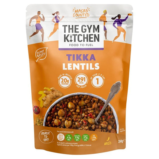 The Gym Kitchen Tikka Lentil Dahl 250g Botiga