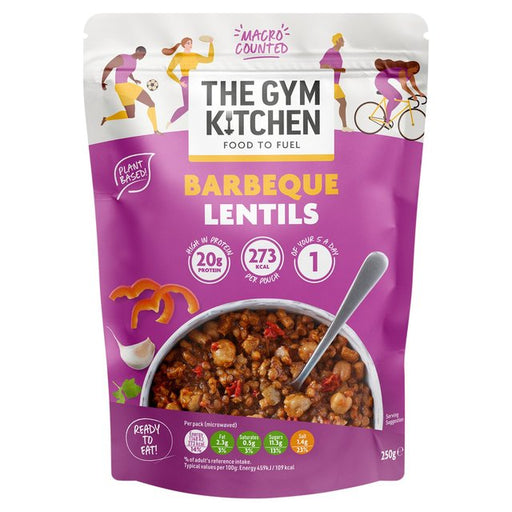 The Gym Kitchen BBQ Lentils 250g Botiga