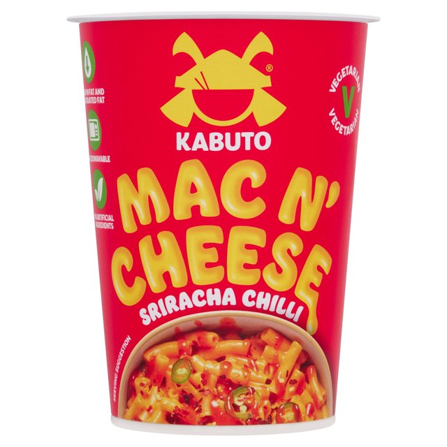 Kabuto Mac n Cheese Sriracha Chilli 85g Botiga