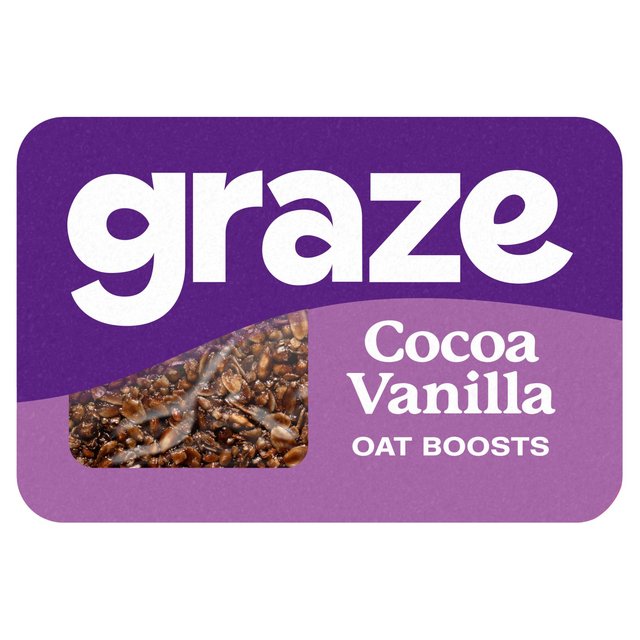 Graze Protein Cocoa Vanilla Vegan Snacks With Oats 50g Botiga