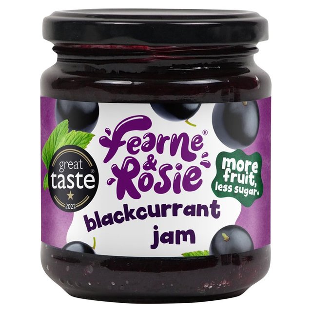 Fearne & Rosie Blackcurrant Jam 310g 310g Botiga