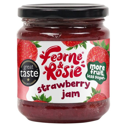 Fearne and Rosie Reduced Sugar Strawberry Jam 310g Botiga
