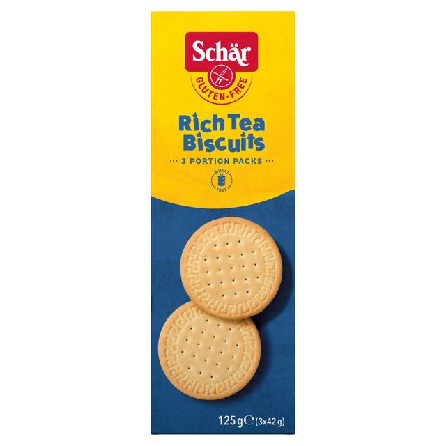 Schar Rich Tea Biscuits 125g Botiga