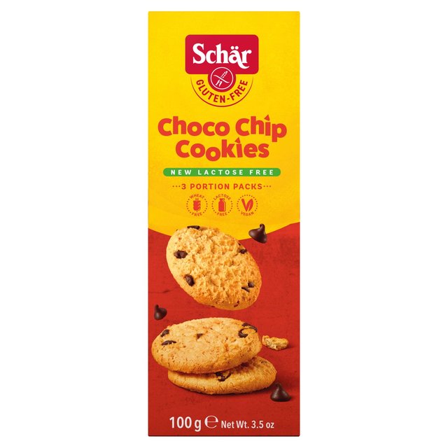 Schar Choco Chip Cookies 100g Botiga