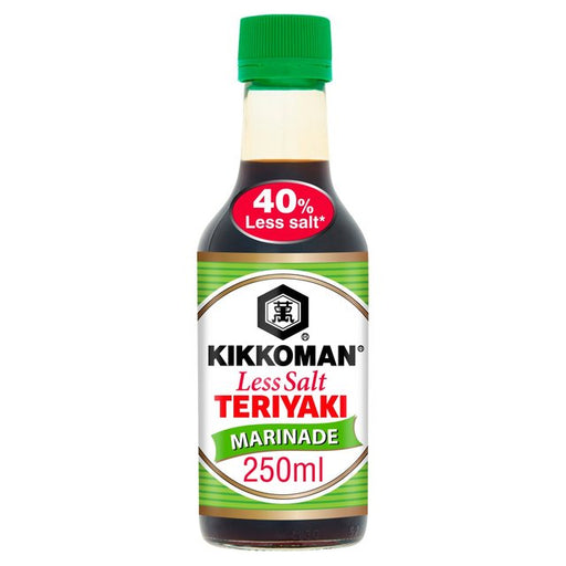 Kikkoman Less Salt Teriyaki Marinade 250ml Botiga